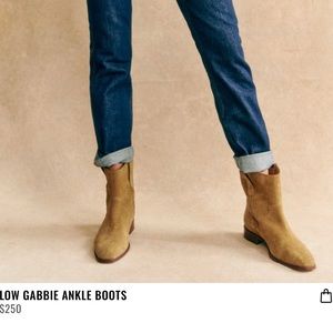 Sezane Low Gabbie Ankle Boot